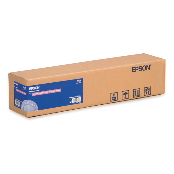 EPSON Water Color Paper - Radiant White Roll, 24" x 18 m, 190g/m²