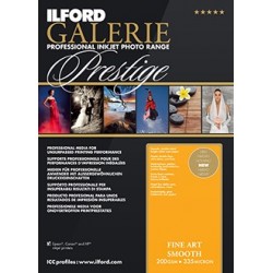 ILFORD GALERIE FineArt Smooth 200gsm 5x7" - 127mm x 178mm (50 sheets/Blatt)